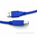 USB3.0 Cable de impresora masculina macho a B